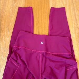 Athleta Berry 7/8 Leggings